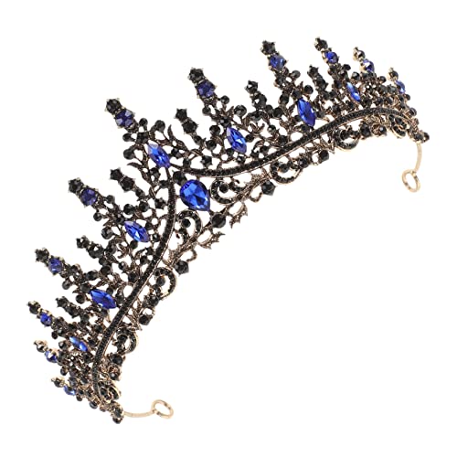 Healeved Wunderschöne Strass Tiara Krone für Frauen Eleganter Haarschmuck mit Funkelnden Wassersteinen Langlebig und Sicher Braut und Festaccessoire für Hochzeit Party und Abschlussball von Healeved