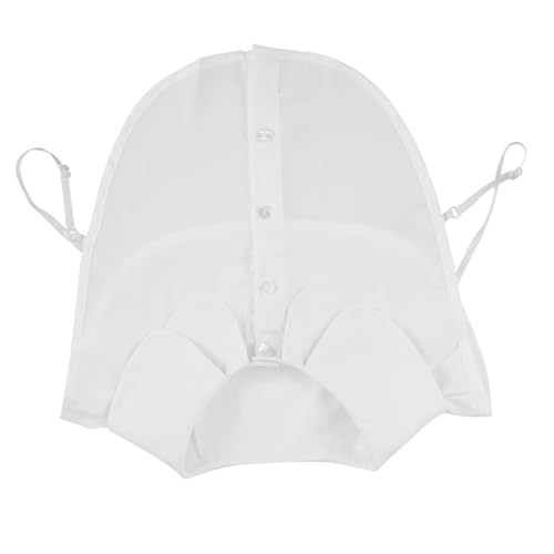 Healeved Abnehmbares Halbhemd Mit Falschem Kragen Für Damen Weißer Stehkragen-bluse Pullover-einsatz Aus Polyester Praktisch Für Outfits Und Verschiedene Anlässe von Healeved