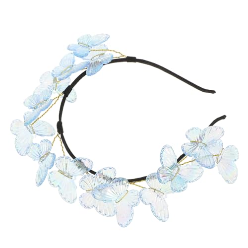 Healeved Cute Schmetterlings-stirnband Für Frauen Dekoratives Haarband Für Partys Hochzeiten Geburtstagsfeiern Und Mehr Leicht Stabil Und Farbenfroh Mit Bunten Schmetterlingen Accessoire von Healeved