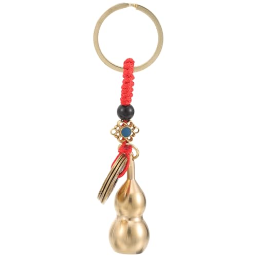 Feng Shui Messing Wu Lou Kürbis Schlüsselbund Chinesisch Feng Shui Münzen für Viel Glück Glück Reichtum Wohlstand Erfolg Wohnwagen von Healifty