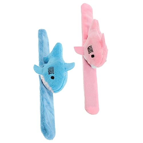 Healifty 2stücke Plüsch Tier Slap Armbänder Für Junge Mädchen Leicht Farbenfroh Spielzeugarmband Mit Tierdesign Für Partys Und Schulpreise Für Jungen Und Mädchen von Healifty