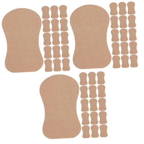 Healifty 3 Sätze Achsel Schutzpads Für Männer Und Selbstklebende Unsichtbare Schweißabsorber Für Achseln Fuß Und Brust Ultra Dünn Hautfreundlich Schweißabsorbierend Für 20 Stück * 3 von Healifty
