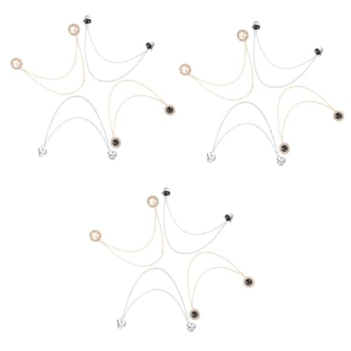 Healifty 3 Sätze Teiliges Kleid Clips Vintage Kragen Und Pullover Clip Für Frauen Perfektes Accessoire Für Kleider Schals Und Pullover Langlebig Und 4 Stück * 3 von Healifty