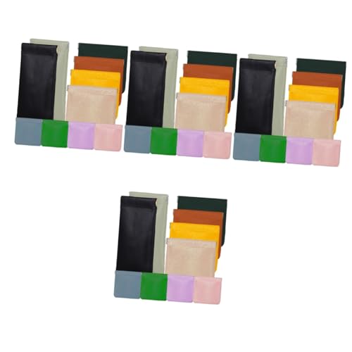 Healifty 4 Sätze Teiliges Tragbare Kosmetiktaschen Für Damen Klein Und Leicht Für Make Up Und Persönliche Accessoires Aus Langlebigem Pu Material Perfekter Organizer Für Reisen 10 Stück * 4 von Healifty