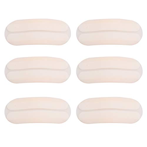 Healifty 6PCS Bra Strap Pad Silicone Non Slip Invisible Mini Silicone Shoulder Cushions for Girl Women Lady(Light Skin Color) von Healifty