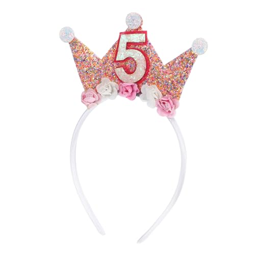 Healifty Stirnband Für Mädchen Geburtstag Prinzessin Party Kopfbedeckung Bequeme Haarspange Für Kostüme Rollenspiele Und Feiern Ab Jahren von Healifty