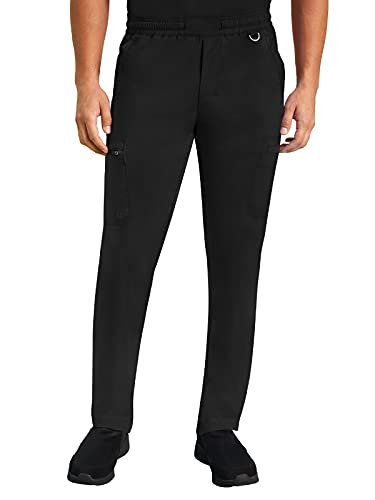 Healing Hands Daniel 9300 Herren-Schlupfhose mit 6 Taschen, elastischer Taillenbund und Kordelzug, Violett, Schwarz, Groß Healing Hands Daniel 9300 Herren-Schlupfhose mit 6 Taschen, elastischer Taillenbund und Kordelzug, Violett, Schwarz, Groß von Healing Hands