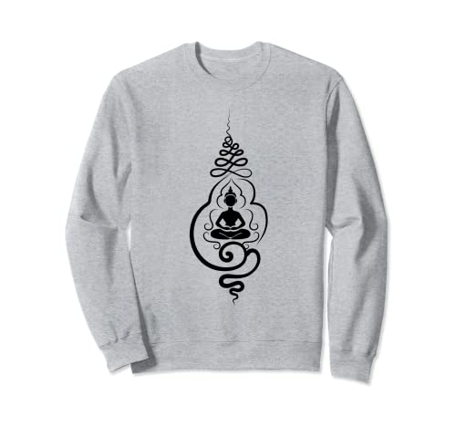 Sacred Geometrie Yoga Meditation Mädchen Meditation Sweatshirt von Healing Vibes