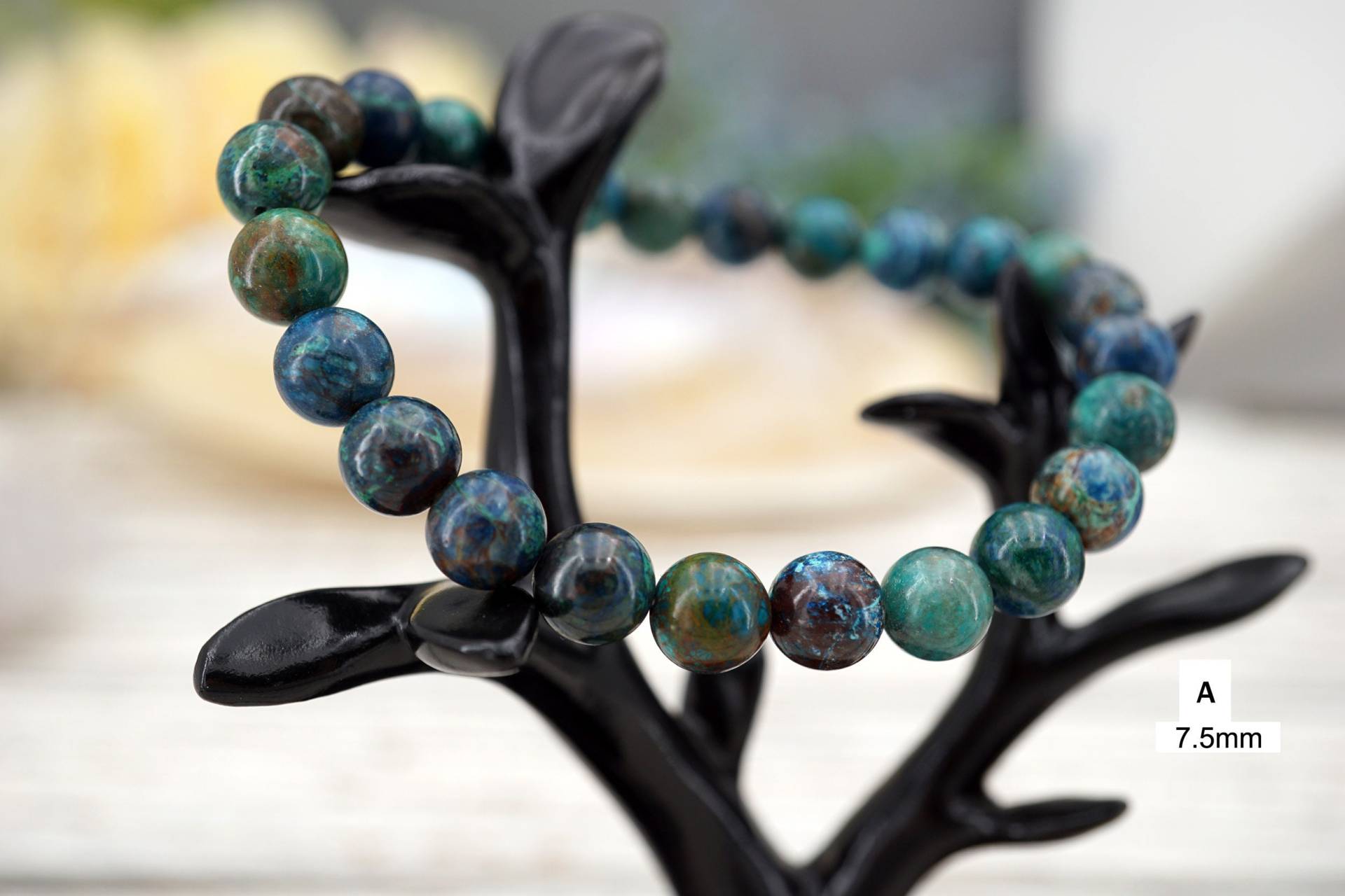 Shattuckit 7, 5&8mm Rundes Armband | Br0003 Luxus Edelstein/Edelstein Armband/Heilkristall von Healingstoneshops