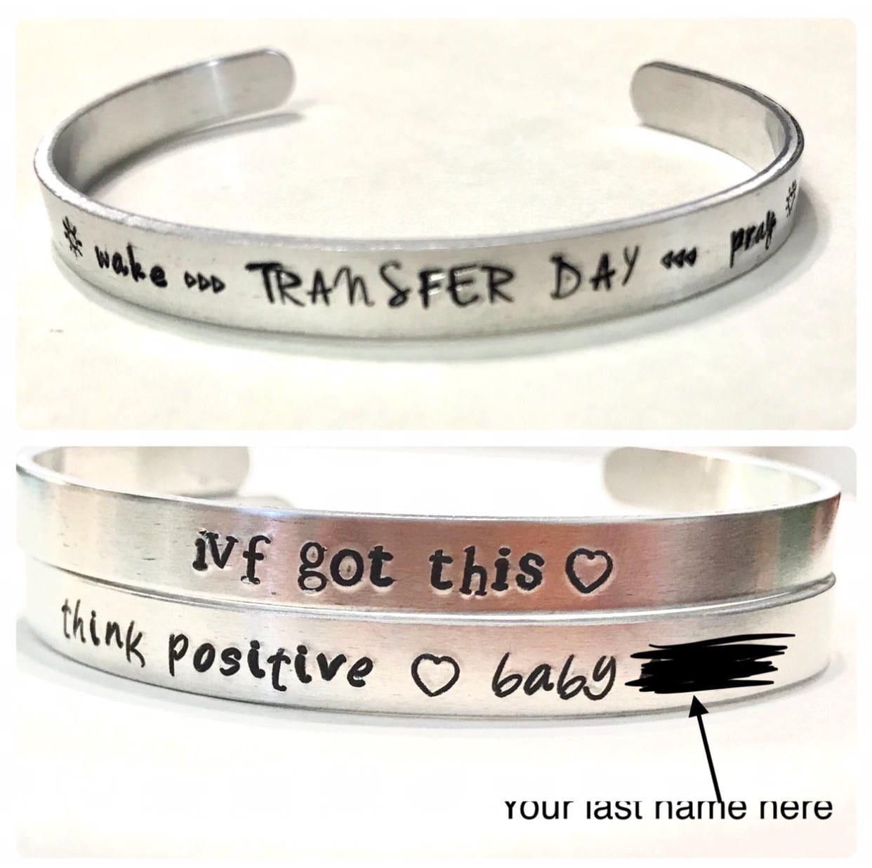 Transfer Day Armband | Bundle Ivf Habe Das Bilden Unfruchtbarkeit Geschenke Für Sie Hoffnung Und Glaube Transfer Day Armband | Bundle Ivf Habe Das Bilden Unfruchtbarkeit Geschenke Für Sie Hoffnung Und Glaube von HealingwithJailynn