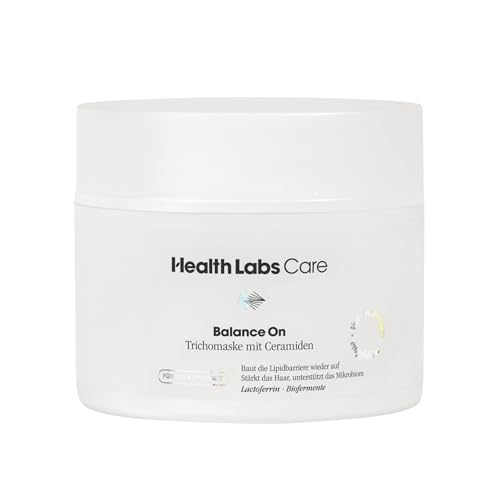 Health Labs Care Haarmaske Trichom Maske mit Ceramiden für Kopfhaut - Lindert Reizungen und Juckreiz Kopfhaut - Haarpflege Damen und Herren - Haarkur trockene haare - Haarwachstum beschleunigen 175ml von Health Labs Care