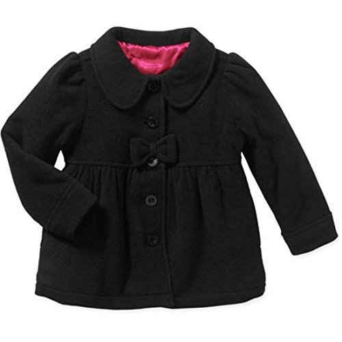 Healthtex Baby Jacke Mantel Größe 80 für Mädchen Schwarz Übergangsjacke US Size 18 Month von Healthtex