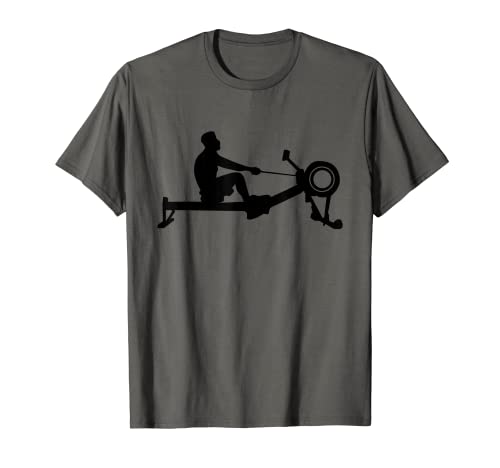 Lustiges Rudergerät für den Innenbereich, Geschenk für Männer und Frauen T-Shirt Lustiges Rudergerät für den Innenbereich, Geschenk für Männer und Frauen T-Shirt von Healthy Lifestyle Ergometers Cardio Exercise Lover