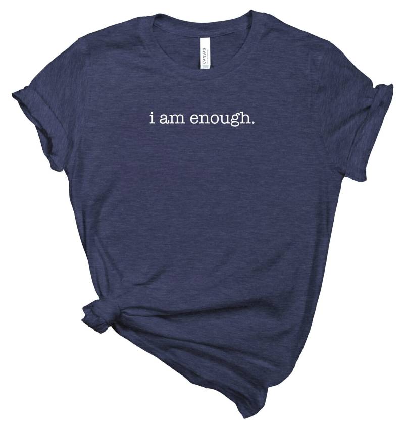 I Am Affirmation T-Shirt | Selbstliebe Ich Bin Genug Furchtlose Perfekt Unperfekte Hoodie Selbstgeschenk Feel Good Sweatshirt Positive von HealthyWealthySkinny