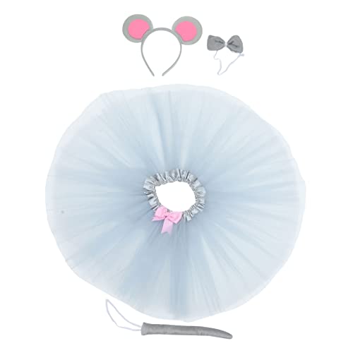 Healvian -kostüm-set Mit Rattenohr-stirnband Und Cosplay-tierkostüm Für Kleinkinder Und Halloween-party-zubehör Tier-stirnband-kostüm von Healvian