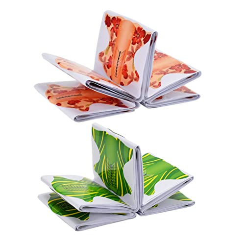 200St Nail Art Extension Papierhalter Nagel manuelles Messgerät kippen Stift гель для наращивания ногтей nail extension kit Maniküre-Verlängerungswerkzeug Nail Art Guide Aufkleber Healvian von Healvian