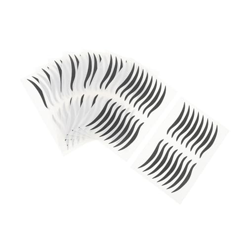 Healvian Atemberaubende Schwarze Eyeliner-aufkleber 80 Paar Augen-make-up-aufkleber Doppelklebeband Sofort Reichhaltig Und von Healvian