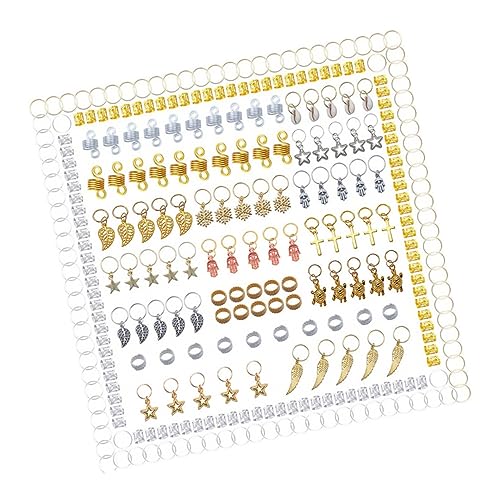 Healvian 1satz Dreadlocks Haarschmuck Für Frauen Und Männer Schmuckringe Für Zöpfe Für Festivals Partys Und Fotografie Glänzenden Farben Und Feiner Verarbeitung von Healvian