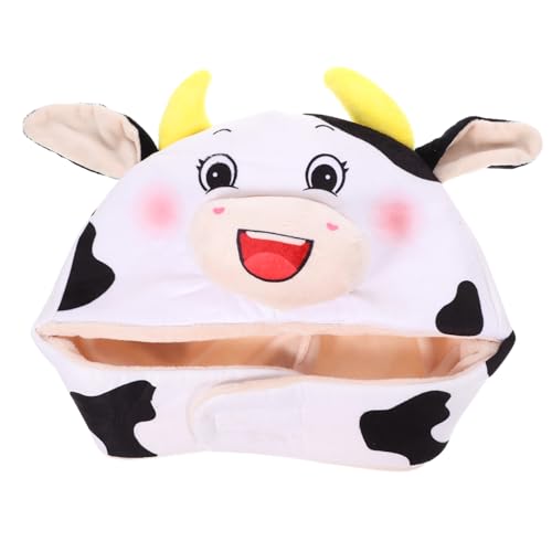Healvian 1stück Kreative Kuhmütze Für Partys Warme Und Gemütliche Verkleidung Für Als Fotorequisite Und Alltagsaccessoire Niedliches Design Für von Healvian