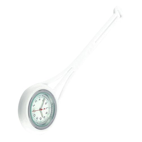 Healvian Taschenuhr Für Krankenschwester Aus Silikon Mit Hängeschnalle Praktisch Und Leicht Tragbar Zarte Pflege Uhr Für Damen von Healvian