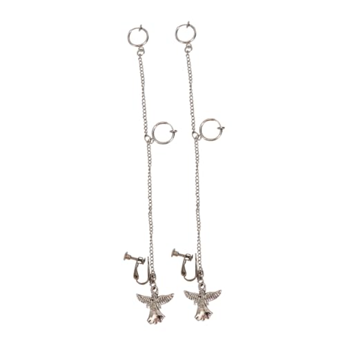 Healvian 1 Paar Betender Engel Ohrclip Ohrring Ohr Zubehör Lustiger Ohrhänger Kreativer Ohrclip Party-ohrschmuck Ohrschmuck Silver Legierung Healvian 1 Paar Betender Engel Ohrclip Ohrring Ohr Zubehör Lustiger Ohrhänger Kreativer Ohrclip Party-ohrschmuck Ohrschmuck Silver Legierung von Healvian