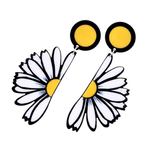 Healvian 1 Paar Daisy Ohrringe für Damen Leichte Ohrhänger für Partys Einzigartiges Design Angenehmer Tragekomfort Langlebig Healvian 1 Paar Daisy Ohrringe für Damen Leichte Ohrhänger für Partys Einzigartiges Design Angenehmer Tragekomfort Langlebig von Healvian