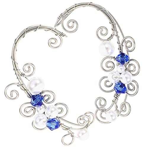 Healvian 1 Paar Damen Ohrmanschetten Handgefertigte Ohrhängerschmuck Nicht Piercing Design für Besondere Anlässe oder Perfektes für Frauen Healvian 1 Paar Damen Ohrmanschetten Handgefertigte Ohrhängerschmuck Nicht Piercing Design für Besondere Anlässe oder Perfektes für Frauen von Healvian