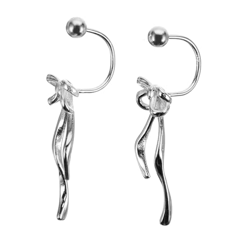 Healvian 1 Paar Damen Schleifenohrringe Für Kleine Einzelne Mini Schleifenohrringe Ästhetische Ohrringe Schleifenohrringe Damen Ohrstecker Ohrschmuck Ohrringe Ästhetischer von Healvian