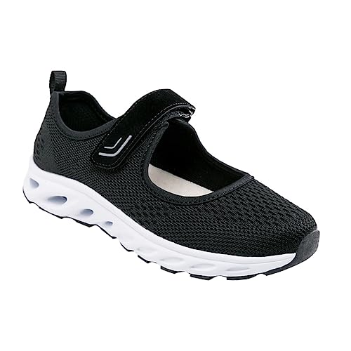 Healvian 1 Paar Damen Slip Schuhe Atmungsaktive Mutter Schuhe für Reisen Fitness Ultra Leichtes Design Bequeme Sportsneakers für Entspannte von Healvian