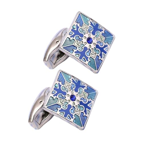 Healvian 1 Paar Diamant-Manschettenknöpfe Manschettenknöpfe mit Schneeflocken Schneeflocken-Manschettenknöpfe Manschettenknöpfe für Hemd Manschettenlinks Umweltschutz Kupfer Silber Healvian 1 Paar Diamant-Manschettenknöpfe Manschettenknöpfe mit Schneeflocken Schneeflocken-Manschettenknöpfe Manschettenknöpfe für Hemd Manschettenlinks Umweltschutz Kupfer Silber von Healvian