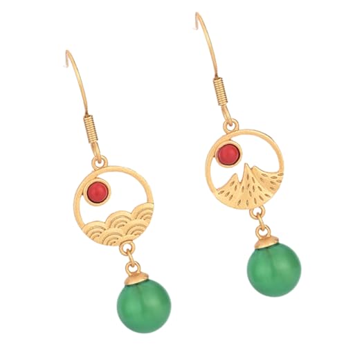 Healvian Retro Achat Ohrringe Baumelnd Für Frauen Ohr Schmuck Mode Kleidung Zubehör Healvian Retro Achat Ohrringe Baumelnd Für Frauen Ohr Schmuck Mode Kleidung Zubehör von Healvian