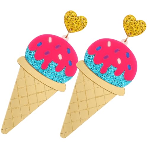 Healvian 1paar Eiscreme Ohrringe Damen Süße Dessert Dangle Ohrringe Farbenfrohe Ohrhänger Für Outfits Und Besondere Anlässe Perfektes Für Freundinnen Und Familie Healvian 1paar Eiscreme Ohrringe Damen Süße Dessert Dangle Ohrringe Farbenfrohe Ohrhänger Für Outfits Und Besondere Anlässe Perfektes Für Freundinnen Und Familie von Healvian