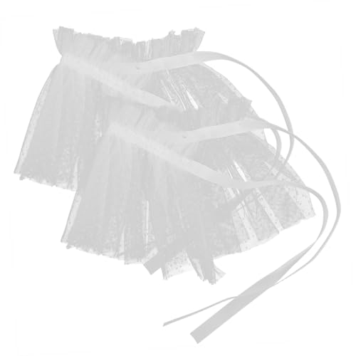 Healvian 1 Paar Gefälschte Ärmel Mesh-ärmel Armhandschuhe Spitzen-armstulpen Handschuhe Mit Armstulpen Hochzeitshandschuhe Weiß Gittergewebe Healvian 1 Paar Gefälschte Ärmel Mesh-ärmel Armhandschuhe Spitzen-armstulpen Handschuhe Mit Armstulpen Hochzeitshandschuhe Weiß Gittergewebe von Healvian