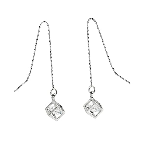 Healvian 1 Paar Geometrische Quadratische Ohrringe Hängend Modischer Ohrschmuck für Frauen für Partys Healvian 1 Paar Geometrische Quadratische Ohrringe Hängend Modischer Ohrschmuck für Frauen für Partys von Healvian