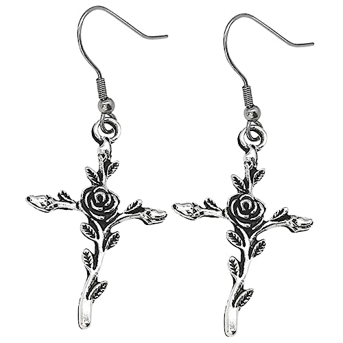 Healvian 1 Paar Gothic Ohrringe für Damen Vintage Ohrhänger Festivals Einzigartiges Design für Stilvolle Auftritte Healvian 1 Paar Gothic Ohrringe für Damen Vintage Ohrhänger Festivals Einzigartiges Design für Stilvolle Auftritte von Healvian