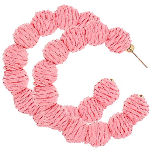 Healvian 1 Paar Handgefertigte Raffia Ohrringe für Frauen Geometrische Sommer Strand Ohrringe Mehrfarbige Perlenohrringe Strandaccessoires für Einen Stilvollen Look Healvian 1 Paar Handgefertigte Raffia Ohrringe für Frauen Geometrische Sommer Strand Ohrringe Mehrfarbige Perlenohrringe Strandaccessoires für Einen Stilvollen Look von Healvian
