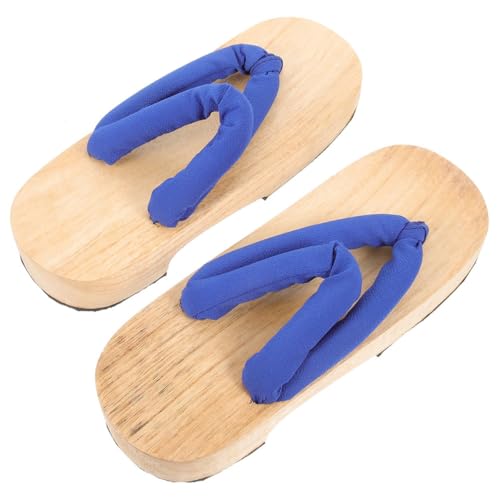 Healvian 1 Paar Japanische Holzclogs für Damen Bequeme und Stylische Hausschuhe mit Baumwollriemen für Drinnen und Draußen Leicht und Vielseitig Passend Healvian 1 Paar Japanische Holzclogs für Damen Bequeme und Stylische Hausschuhe mit Baumwollriemen für Drinnen und Draußen Leicht und Vielseitig Passend von Healvian