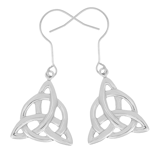 Healvian 1 Paar Keltische Knoten Ohrringe für Damen Stilvolle Hängende Ohrringe Stahlfarbe Besondere Anlässe für Frauen zu Weihnachten oder Geburtstagen Healvian 1 Paar Keltische Knoten Ohrringe für Damen Stilvolle Hängende Ohrringe Stahlfarbe Besondere Anlässe für Frauen zu Weihnachten oder Geburtstagen von Healvian
