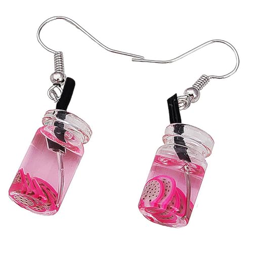 Healvian 1 Paar Kreative obst ohrringe Fallen Ohrringe baumeln Dangle Ohrringe für Frauen Creolen trendy lustiger Ohrwurm Ohrenschmuck Ohrentropfen kreativer Hänger rot Healvian 1 Paar Kreative obst ohrringe Fallen Ohrringe baumeln Dangle Ohrringe für Frauen Creolen trendy lustiger Ohrwurm Ohrenschmuck Ohrentropfen kreativer Hänger rot von Healvian