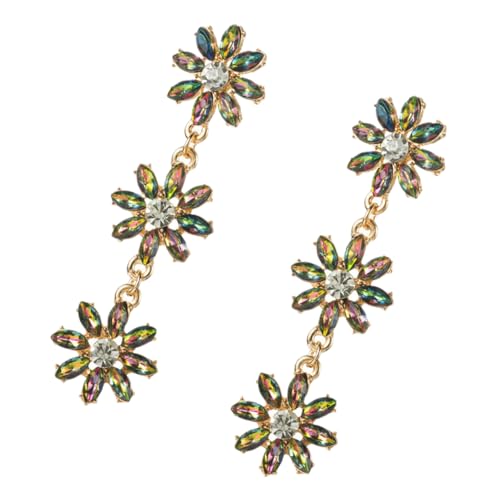 Healvian 1 Paar Lange Quastenohrringe Legierung mit Zirkonia Blumenverzierung Ohrhänger für Damen Partys Besondere Anlässe Erhältlich Healvian 1 Paar Lange Quastenohrringe Legierung mit Zirkonia Blumenverzierung Ohrhänger für Damen Partys Besondere Anlässe Erhältlich von Healvian
