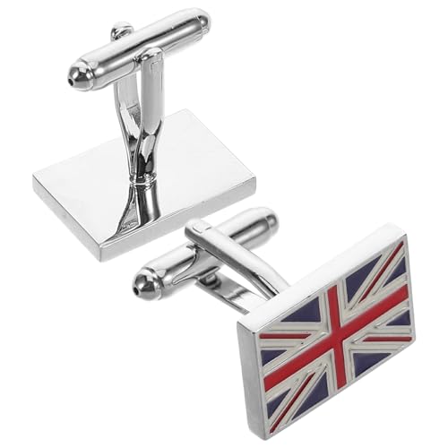 Healvian 1 Paar Manschettenknöpfe Uk Flaggen Design Klassische Stilvolle Cufflinks für Formelle und Anlässe Robuste Farbechte Beschichtung Setzen Sie Modisches Statement Healvian 1 Paar Manschettenknöpfe Uk Flaggen Design Klassische Stilvolle Cufflinks für Formelle und Anlässe Robuste Farbechte Beschichtung Setzen Sie Modisches Statement von Healvian
