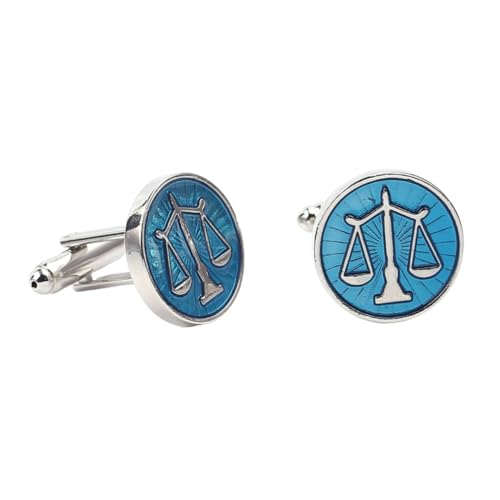Healvian 1 Paar Manschettenknöpfe für Herren Kreative Design Cufflinks Stilvolles Accessoire für Anzüge Perfektes für Weihnachten Valentinstag oder Geburtstage von Healvian