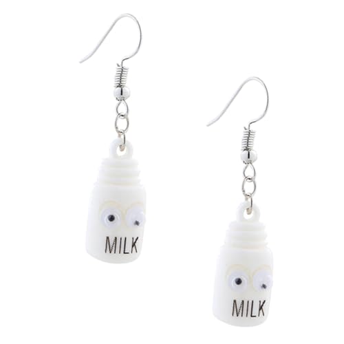 Healvian 1 Paar Milchflasche Ohrringe geometrische Ohrentropfen Milchflaschenohrringe Damenohr-Accessoire Frauen Ohrstollen Modeohrringe Ohrschmuck westliches Ohr baumeln Acryl Weiß Healvian 1 Paar Milchflasche Ohrringe geometrische Ohrentropfen Milchflaschenohrringe Damenohr-Accessoire Frauen Ohrstollen Modeohrringe Ohrschmuck westliches Ohr baumeln Acryl Weiß von Healvian