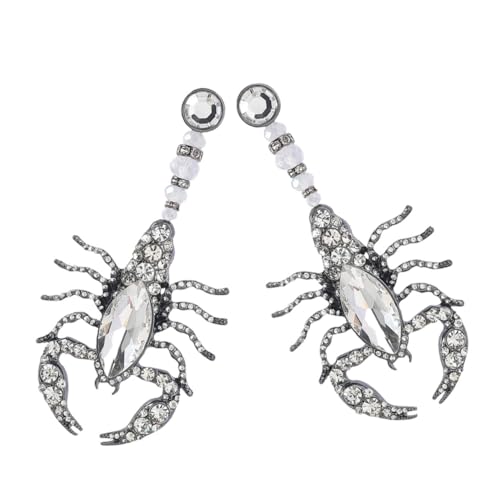 Healvian 1 Paar Modeschmuck Für Damen Ohrringe Ohrstecker Tropfen Damen Silber Modeschmuck Schwarz Kunststoff Healvian 1 Paar Modeschmuck Für Damen Ohrringe Ohrstecker Tropfen Damen Silber Modeschmuck Schwarz Kunststoff von Healvian