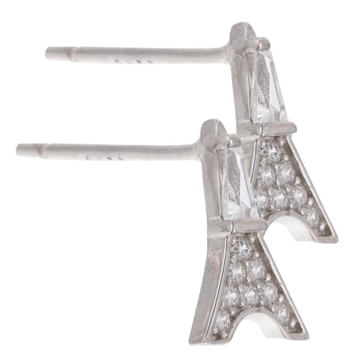 Healvian Eiffelturm-ohrstecker Für Damen Modische Kleine Ohrringe Im Turm-stil Dekorative Ohrstecker Als Geschenk Für Party Und Alltag von Healvian