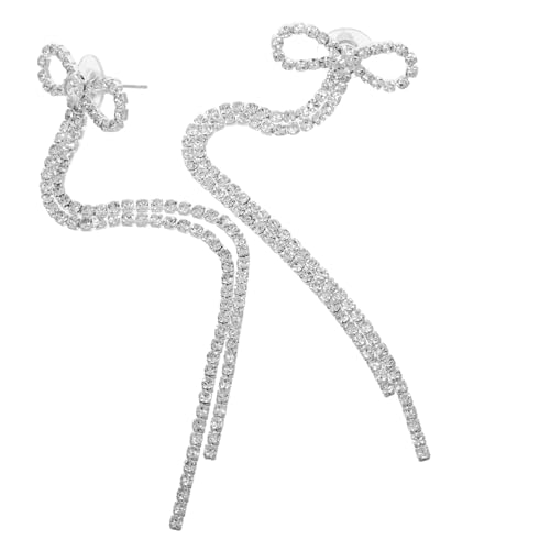 Healvian Ohrringe Für Frauen Schleife Quaste Ohrringe Strass Schmuck Healvian Ohrringe Für Frauen Schleife Quaste Ohrringe Strass Schmuck von Healvian