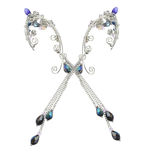 Healvian 1 Paar Ohrringe Ohren Ohrmanschetten Ohrhaken Manschette Fee Ohrmanschette Ohrschmuck Ohr Accessoires Ohrmanschette Nicht Durchdringend Ohrringmanschetten Damen Healvian 1 Paar Ohrringe Ohren Ohrmanschetten Ohrhaken Manschette Fee Ohrmanschette Ohrschmuck Ohr Accessoires Ohrmanschette Nicht Durchdringend Ohrringmanschetten Damen von Healvian