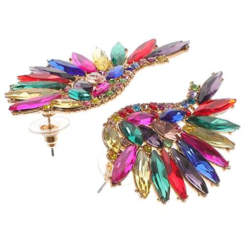 Healvian 1 Paar Ohrringe für Frauen Hängende Ohrringe mit Rhinestone Design Hochzeiten Partys Leicht Boho Inspirierter Schmuck Healvian 1 Paar Ohrringe für Frauen Hängende Ohrringe mit Rhinestone Design Hochzeiten Partys Leicht Boho Inspirierter Schmuck von Healvian