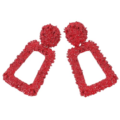 Healvian 1 Paar Ohrringe für Frauen Ohrstecker für Damen baumeln klobig Ohrstecker für Frauen kleine Ohrhänger Ohrstollen Erklärung Ohrringe Frauenschmuck Legierung rot Healvian 1 Paar Ohrringe für Frauen Ohrstecker für Damen baumeln klobig Ohrstecker für Frauen kleine Ohrhänger Ohrstollen Erklärung Ohrringe Frauenschmuck Legierung rot von Healvian
