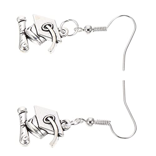 Healvian 1 Paar Ohrstecker Ohrringe Damen Abschlussschmuck Quaste Besatz Diplom Ohrringe Abschlussfeier Ohrhänger Ohrhänger Für Abschlussfeier Ohranhänger Klasse Silberlegierung Healvian 1 Paar Ohrstecker Ohrringe Damen Abschlussschmuck Quaste Besatz Diplom Ohrringe Abschlussfeier Ohrhänger Ohrhänger Für Abschlussfeier Ohranhänger Klasse Silberlegierung von Healvian